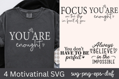Motivational Quotes SVG PNG Product Image 1