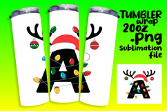 20oz Tumbler Artwork for Sublimation , Christmas Product Image 1