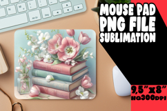 Timeless Mouse Pad Designs Sublimation, Books Product Image 1