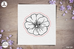 Flowers Coasters Laser Cut Bundle | Drink Coaster | SVG Product Image 16