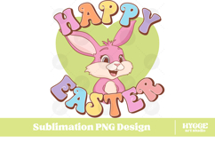 Easter Sublimation PNG Bundle Bunny Chick Farm Hip Hop Joy Product Image 7