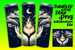 CHIC 20oz PNG Tumbler Wrap , Mystic Product Image 1
