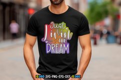 Just livin the dream svg Product Image 7