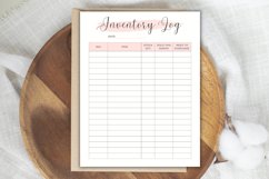 Editable Inventory Log Canva Template 1 - 5 Colors Product Image 3