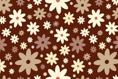 60s Retro Spring flowers seamless pattern Product Image 2