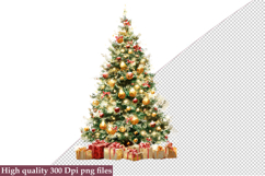 Christmas Tree Clipart PNG Product Image 1