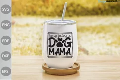 Busy Being a Dog Mama SVG Cut Files/ Dog Mom SVG Cut Files Product Image 2
