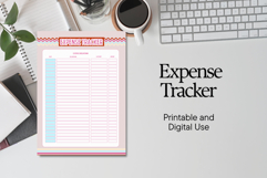 Personal Expense Tracker - Budget Planner Printable PDF Product Image 1