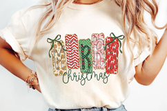 Merry Christmas Patchwork Sublimation,Christmas Png Product Image 4