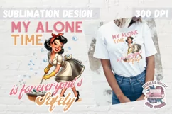 Pin Up Girl Sublimation Design Sarcastic Quote Tshirt Smiles Product Image 1