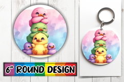 Cozy Circle Designs for Cars, Cute Animals Product Image 1