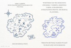 Summer Treasure Maps Clipart Product Image 2