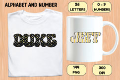 Construction Alphabet Letters &amp; Numbers Clipart PNG 300DPI Product Image 6