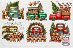 Christmas Gingerbread Mans bundle 74 PNG Sublimation Cute Product Image 2