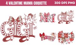 Valentine Mama coquette Sublimation Bundle PNG Product Image 2
