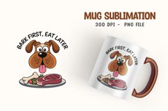Sarcastic dog mug sublimation png Product Image 1