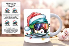 Fresh 15oz Mug Wrap Png Template , Holiday Product Image 1