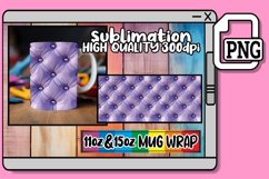 Regal Elegant 3D Quilted Mug Sublimation Product Image 1
