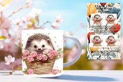 Basket of Flowers Mug Wrap Product Image 1