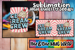 Cozy smiles 11oz 15oz sublimation wrap, Retro Food Product Image 1