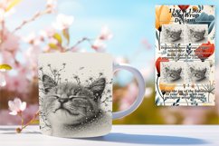 Vibrant Spring Cat Mug Wrap Collection Product Image 1