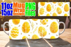 Easter Mug Sublimation Wraps - 11oz &amp; 15oz Options Product Image 1