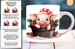 Sublime Sublimation: Cute Animals in Holiday Bucket Product Image 1