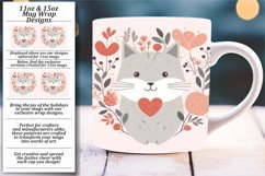 Adorable Creatures: Watercolor Mug Wrap Sublimation Product Image 1