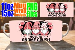 15x Mug Wrap Sublimation , Love Gnome Product Image 7