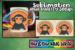 15x Vintage Animal Mug Wrap Bundle 11oz/15oz PNG, Retr Product Image 9