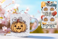 Rustic Pumpkin 11oz 15oz Mug Wrap Sublimation Product Image 1