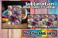 Artistic Expression Mug Wrap, 3D Pattern Sublimation Product Image 1
