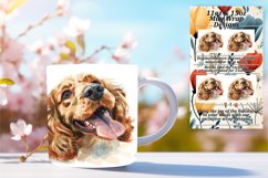 Dog Lover's Whimsy Sublimation Mug Wrap - 11oz/15oz Product Image 1