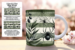 Chic 11oz Mug Wrap Png Template , Halloween Product Image 1