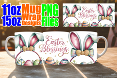 Joyful journeys 11oz 15oz mug wrap, Easter Bow Product Image 1