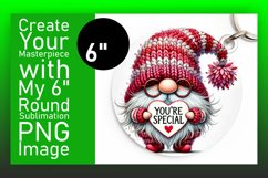Elegant Car Coaster Round PNG Design , Gnomes Product Image 1