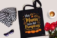 Fall Autumn Pumpkin Mom Design Sublimation Png Product Image 3