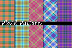 Plaid Pattern Digital Paper Bundle Product Image 1