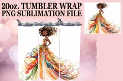 Watercolor Wedding Dream: Tumbler Sublimation Magic Product Image 1