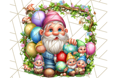 Gnomes at Work Clipart PNG, Cute Gnomes PNG Illustration Product Image 4