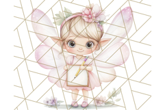 Bookish Fairy PNG Clipart, Whimsical Reading Elements Png Product Image 4