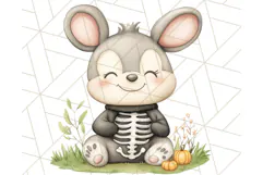 Halloween Animal Costumes PNG, Cute Spooky Animals Clipart Product Image 4