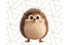 Chunky Kawaii Woodland Critters PNG Clipart, Cute Animals Product Image 4