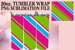 GIFT OF BLISS 20oz TUMBLER WRAP, Funky Pattern Product Image 1