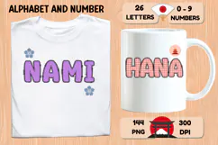 Japanese Alphabet & Numbers Clipart PNG 300 DPI Product Image 6