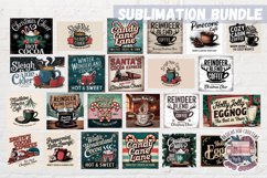 Christmas Vintage Labels bundle 67 Sublimation PNG Winter Product Image 2