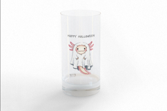 Halloween Axolotl Ghost Costume BOO Spooky PNG Uparupa Product Image 3