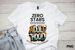 Funny &amp; Sarcastic Retro Adulthood quote png for sublimation Product Image 2