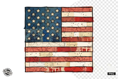 Collage American Flag Clipart Product Image 1