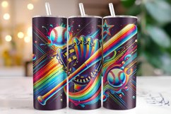 Baseball Tumbler Wrap | Sublimation | Tumblers Product Image 1